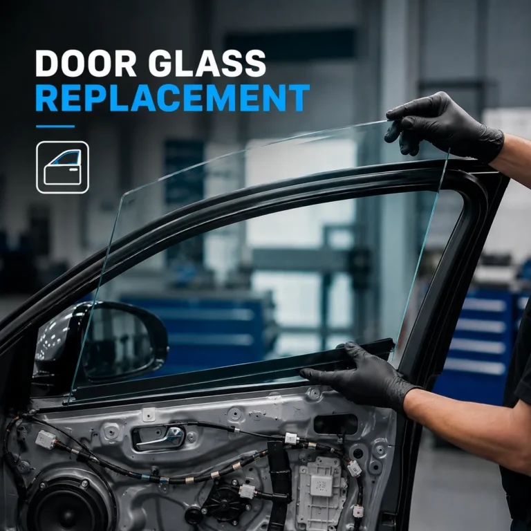 Car side window replacement service by Vancouver Windshield