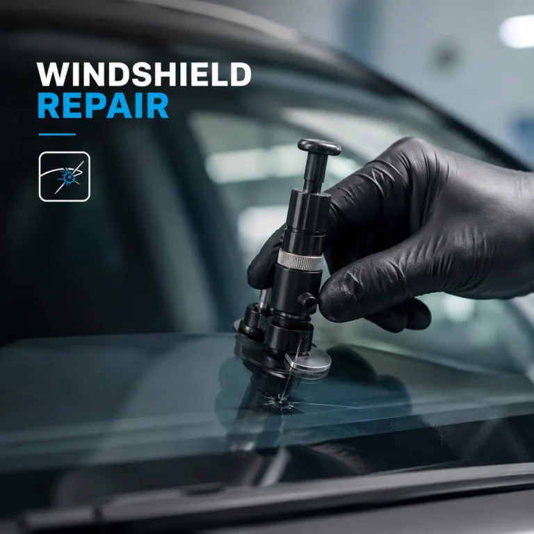 Mobile windshield chip repair service in Metro Vancouver by Vancouver Windshield