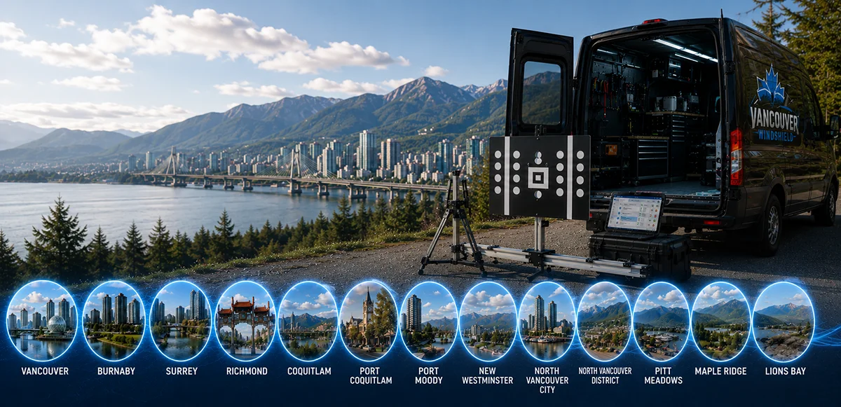 Vancouver Windshield mobile ADAS calibration service across Metro Vancouver