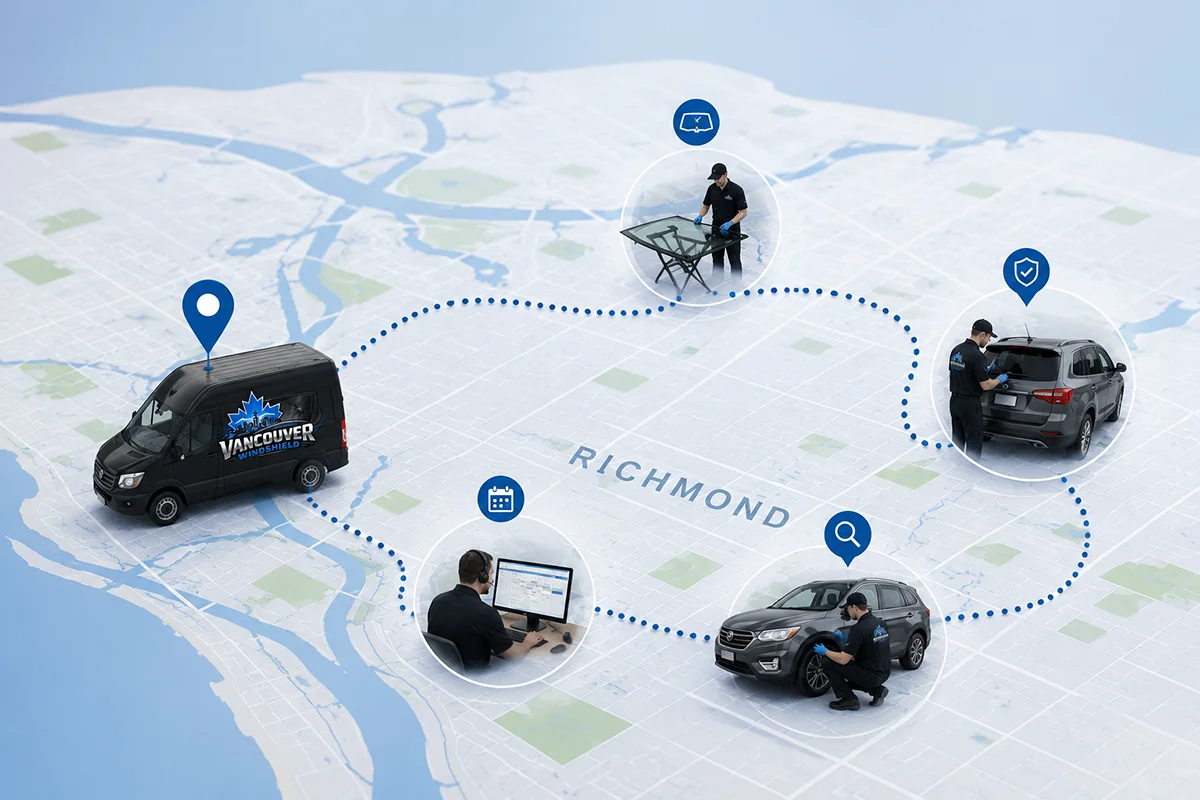 What to Expect During Your Mobile Auto Glass Appointment in Richmond