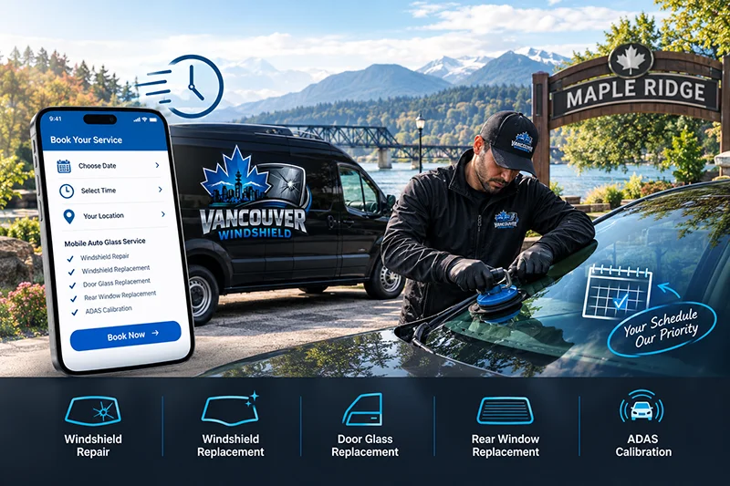 Mobile Auto Glass Service in Maple Ridge That Fits Your Schedule